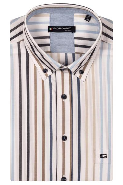 Giordano League short sleeve button dow 516111